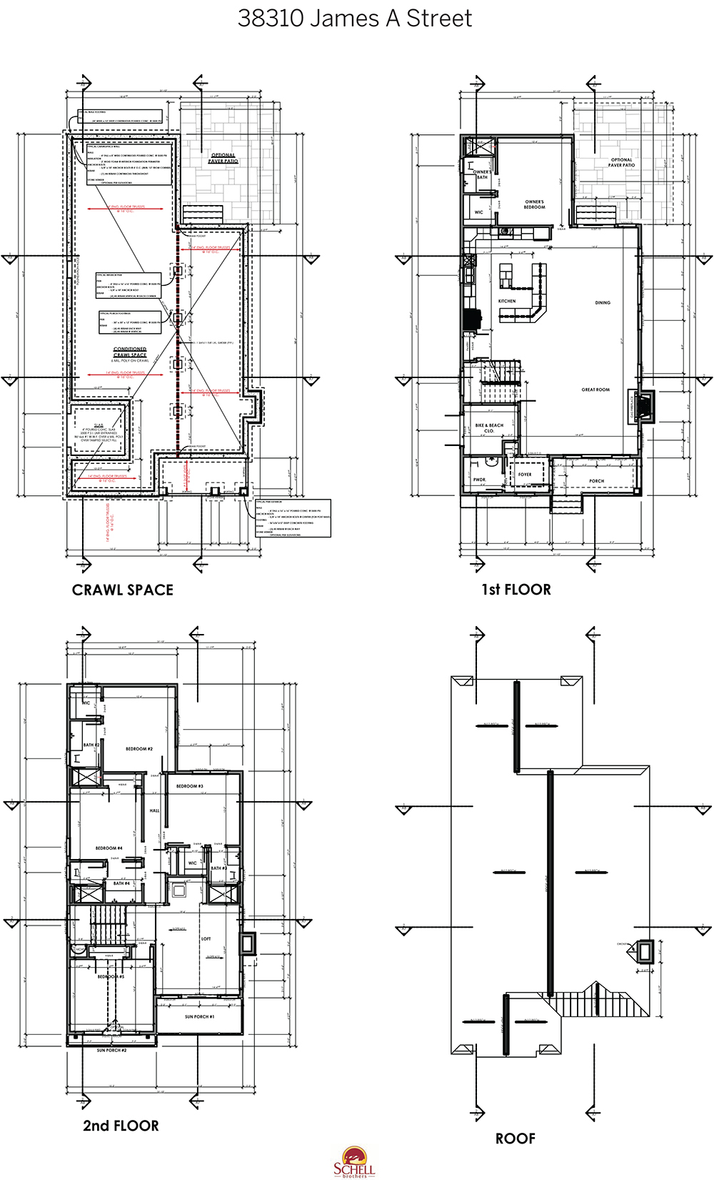 38310 James A Street floor plans